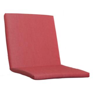 KETTtex-Exklusiv® Niederlehner Auflage, 103x50x4cm, ziegelrot, mit Reißverschluß, solange Vorrat reicht