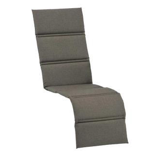 KETTtex® Relaxsessel Auflage 160x48x3cm, steingrau