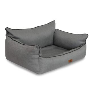 KETTtex Exklusiv Hunde/Katzenbett Lukas, Größe L 100x70x20/35cm