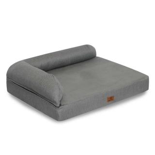 KETTtex Exklusiv orthopädisches Hunde/Katzenbett Markus, Größe L 100x65x10/23cm