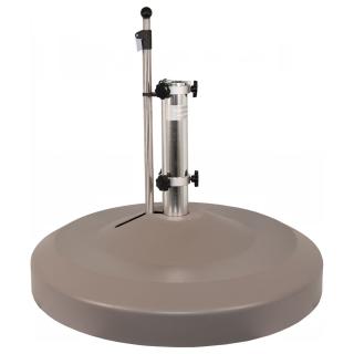 Liro Maxi 150 Schirmständer fahrbar graphit, flexible Klemmung 45 - 68 mm Ø