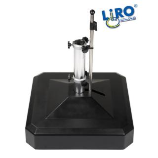 Liro Maxi 150 Schirmständer fahrbar anthrazit flexibele Klemmung (45-68mm)