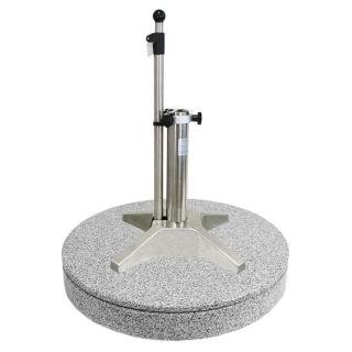 Liro Midi 70 SE Granit fahrbar grau, flexible Klemmung 25 - 53 mm Ø