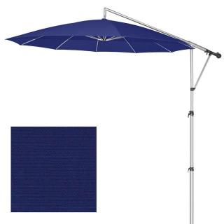 May Sonnenschirm Mezzo saphirblau mit Höhenverstellung in verschiedenen Größen