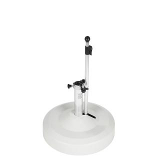 Liro Mini 35 Schirmständer fahrbar weiss flexibele Klemmung 25-53mm